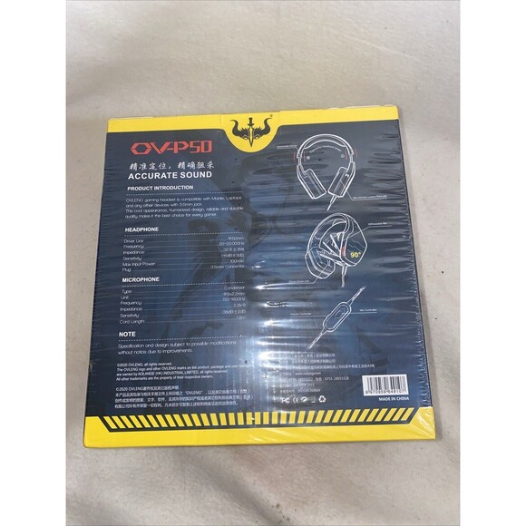 New OVLENG OV P50 gaming headphones Voice Wired Over-Ear Mobile Stereo P4 - Picture 4 of 7